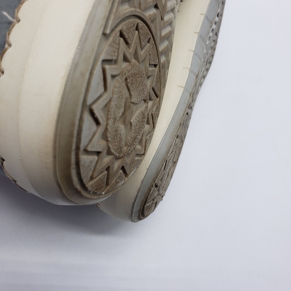 Pikolinos women US 39 gray leather upper tan accents leather lining laceup shoe - Picture 11 of 14